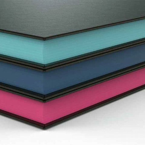 Notizbücher mit Farbschnitt als Druckveredelung