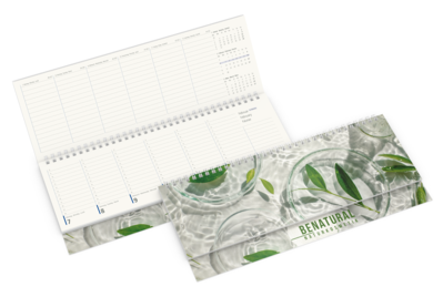 Compact green+blue, Naturkarton Recycling