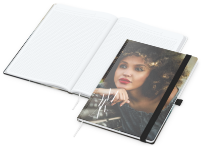 Match-Book White Bestseller, A4, Cover-Star gloss-